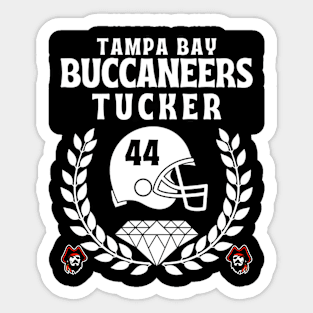 Tampa Bay Buccaneers Tucker 44 Edition 2 Sticker